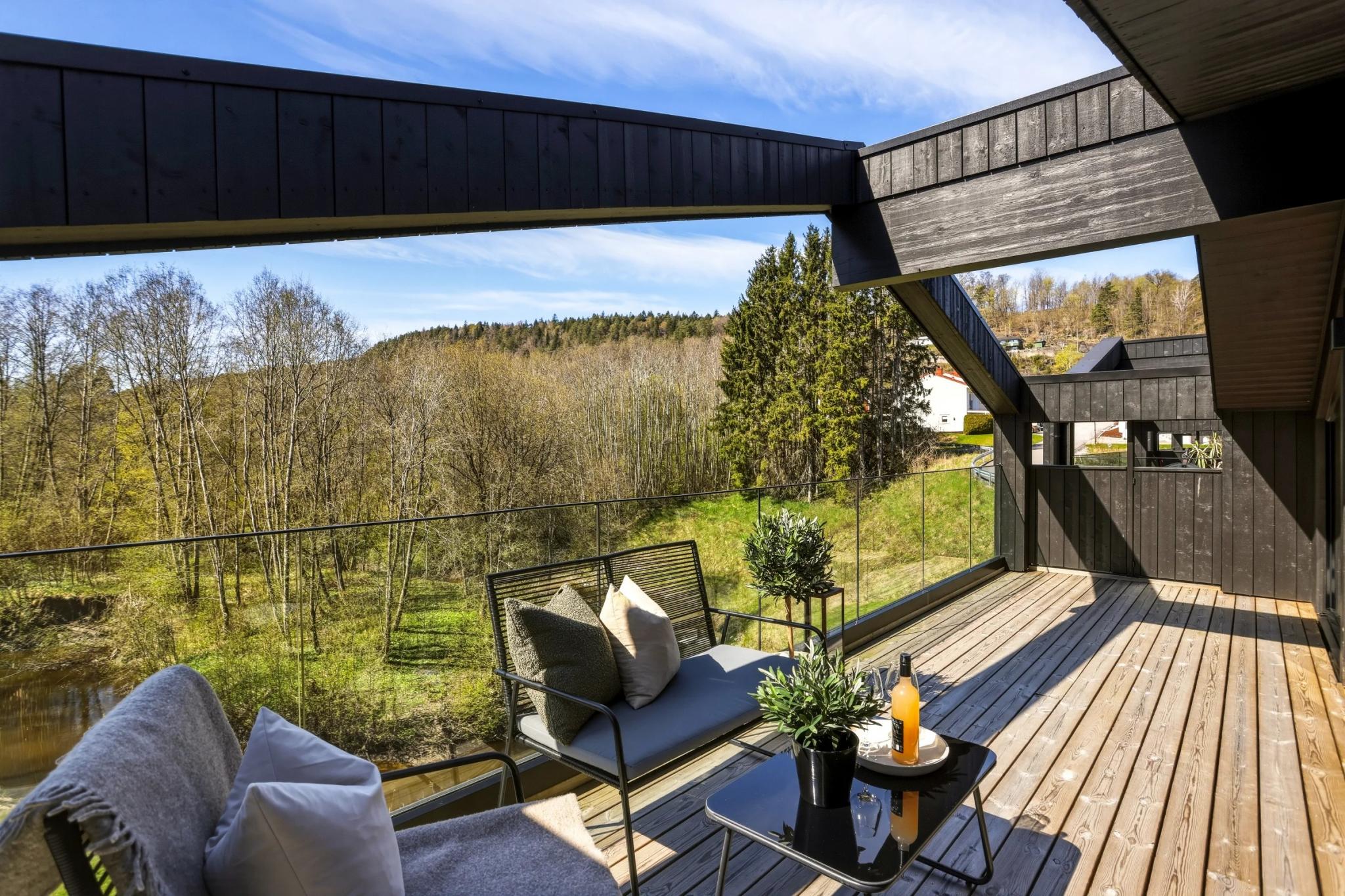 Sør- vestvendt takterrasse